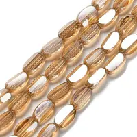 Electroplate Glass Beads Strands