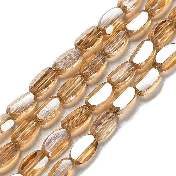 Electroplate Glass Beads Strands