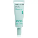 Numbuzin No. 1 Clear Filter Sun Essence rozjasňujúca esencia s upokojujúcim účinkom SPF 50+ 50 ml
