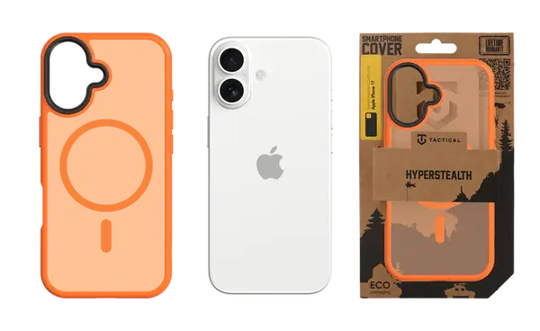 Zadní kryt Tactical MagForce Hyperstealth pro Apple iPhone 17, agent orange