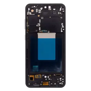 LCD display + dotyková deska + přední kryt pro Samsung Galaxy S24 FE S721, graphite