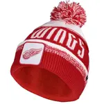 FANATICS DETROIT RED WINGS THRIVE CUFFED POM BEANIE Čiapka, červená, veľkosť