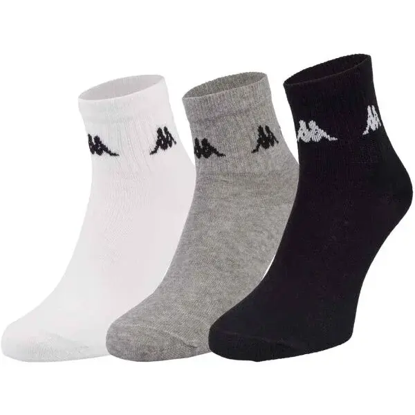 Kappa ROTEZ Unisex ponožky, černá, velikost