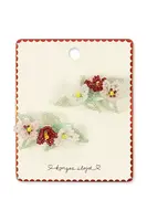 Dětské sponky Konges Sløjd 2 PACK FLOWER FIELD HAIR CLIPS 2-pack