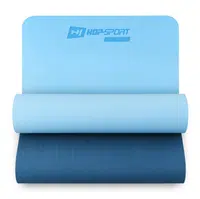 Podložka fitness TPE 0,6cm modrá/bledomodrá