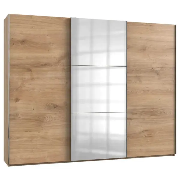MID.YOU SKŘÍŇ S POSOUVACÍMI DVEŘMI, barvy dubu, 300/236/65 cm