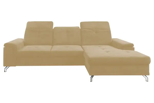 Sedací souprava Hespe - látka Castel Provedení: Pravá varianta, látka: Castel 48