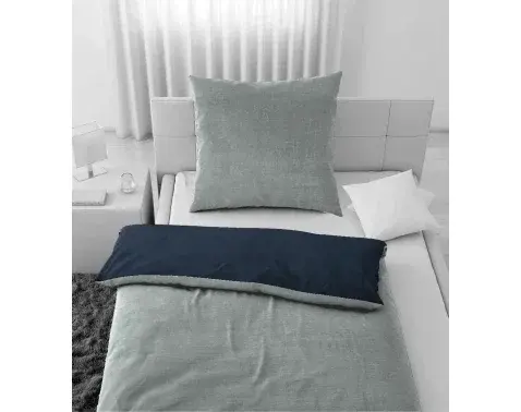 Povlečení Cashmere Touch, stříbrná/antracit