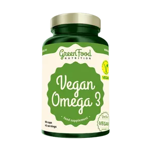 GREENFOOD NUTRITION Vegan Omega 3, 90 kapslí