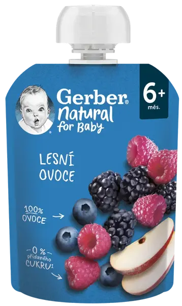 GERBER Natural kapsička lesní ovoce 90 g