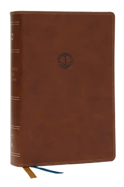 Enduring Word Study Bible: Pastoral Commentary from Every Chapter of the Bible (NKJV, Brown Leathersoft, Red Letter, Comfort Print, Thumb Indexed)