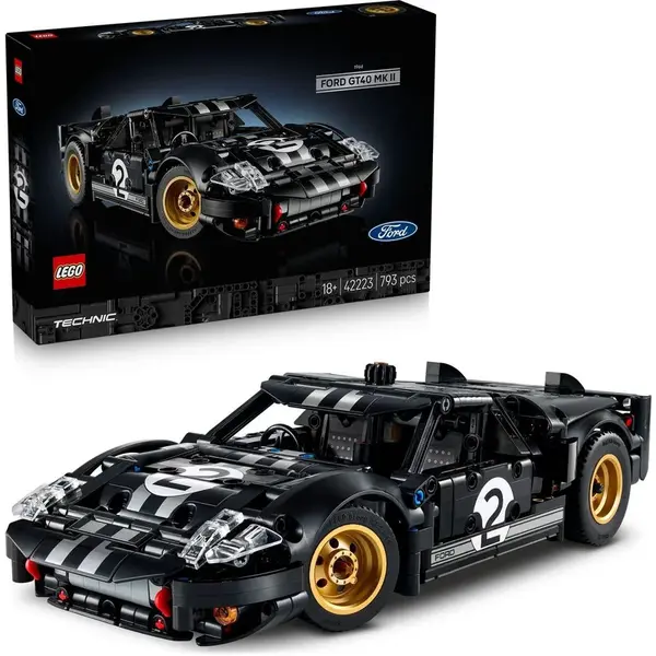 LEGO® 42223 Pretekárske auto 1966 Ford GT40 MKII