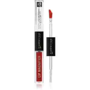 bellaoggi Lip Magnifier dlhotrvajúci rúž a lesk na pery 2 v 1 odtieň Poppy Red 2.7 ml