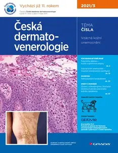 E-kniha: Česká dermatovenerologie 2021/3 od Hercogová Třešňák Jana