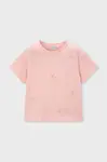 Detské bavlnené tričko Mayoral