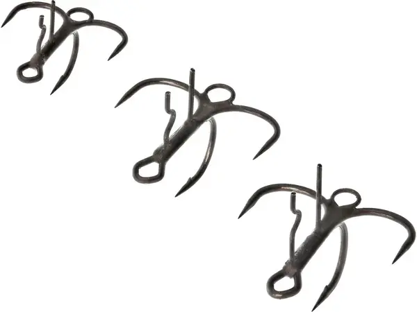 Westin trojháčiky add-on treble black nickel - veľkosť 4 4 ks