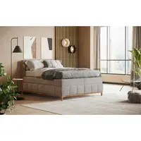 MID.YOU POSTEL BOXSPRING, 160/200 cm, pískové barvy