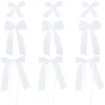30Pcs 3 Styles Bowknot Polyester Ornament Accessories