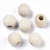 Natural Unfinished Wood Beads