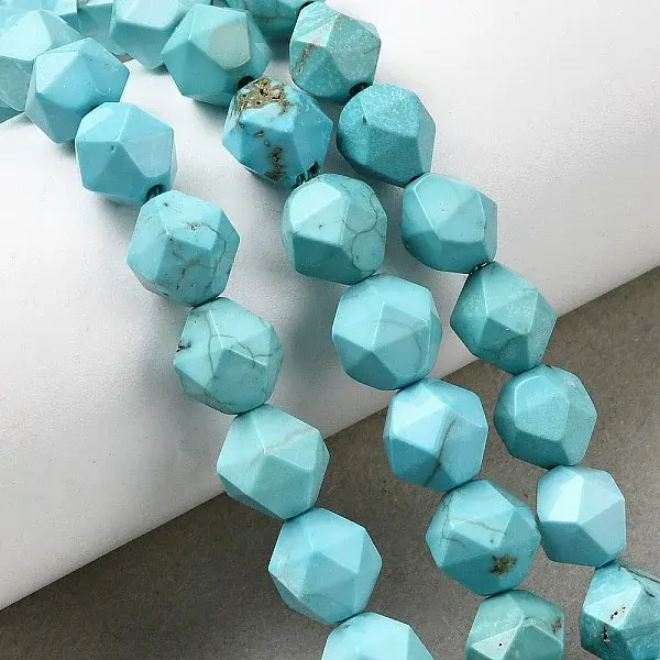 Natural Magnesite Beads Strands