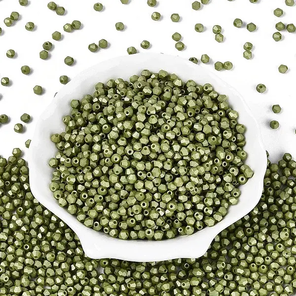 Baking Paint Pearlized Glass Seed Beads