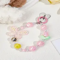 Acrylic Phone Hand Strap Chains for Women