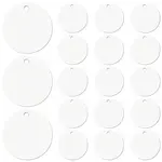 25Pcs Aluminum Pendants