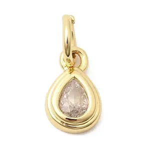 Brass Cubic Zirconia Charms