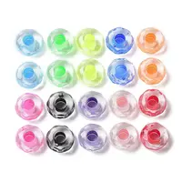 Transparent Acrylic European Beads