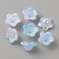 Opaque Acrylic Bead Caps