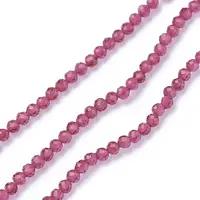 Faceted Glass Beads Strands