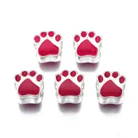 Alloy Enamel European Beads