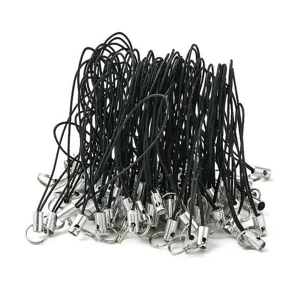 100Pcs Polyester Cord Mobile Straps