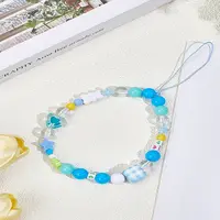 1Pc Acrylic Beaded Mobile Straps for Women