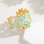 304 Stainless Steel Enamel Cuff Bangles