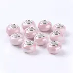 Handmade Porcelain Ceramic Spacer Beads Fit European Charm Bracelets