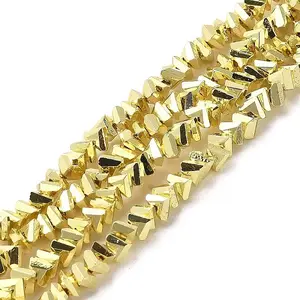 Electroplate Glass Beads Strands