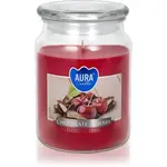 BISPOL Premium Line Chocolate - Cherry vonná svíčka 500 ml