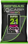 Sensas směs na pastu super groundpaste 2in1 1 kg - garlic dark