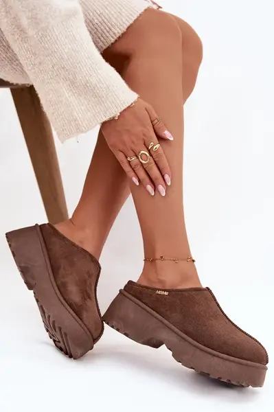 Dámske snehule z eko semišu