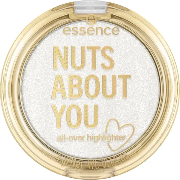 essence Nuts About You rozjasňovač odtieň 01 Sugar Plum Jar's Dust 4 g