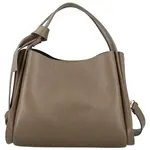 Dámská kožená kabelka do ruky taupe - Delami Vera Pelle Mija