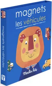 Magnetická hra dopravní prostředky