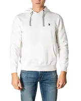 Bílá mikina s kapucí US Polo Assn.
