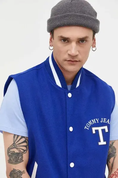 Vesta s prímesou vlny Tommy Jeans