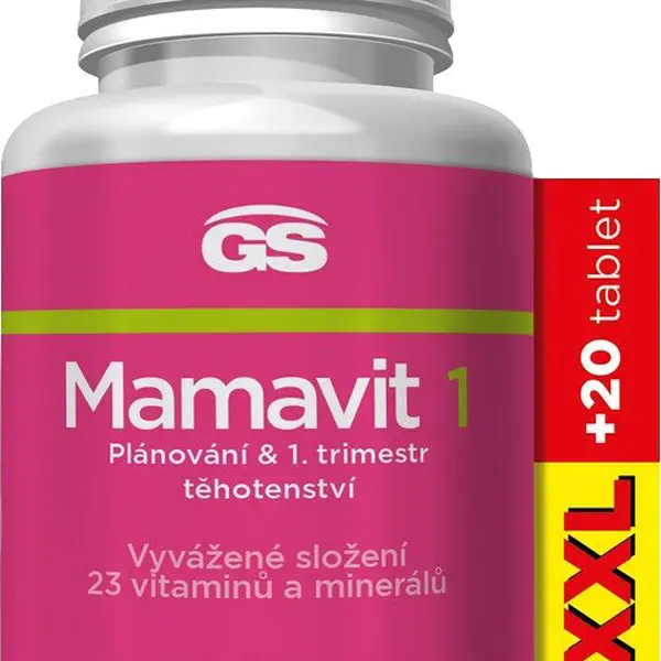 GS Mamavit 1 Plánování a 1. trimestr 110 tablet