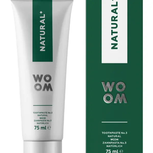 WOOM Natural+ Zubní pasta 75 ml
