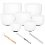Sela Crystal Singing Bowl Set Frosted - 440 Hz (rozbalené)