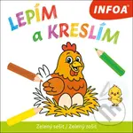 Lepím a kreslím - Zelený sešit / Zelený zošit - kniha z kategorie Omalovánky