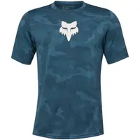 Fox RANGER TRU DRI SS Pánsky cyklistický dres, tmavo modrá, veľkosť